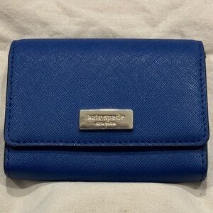 Blue Kate Spade card case